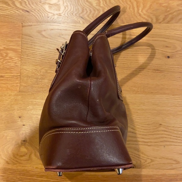 Brown Leather Coach Bag - Picture 5 of 10